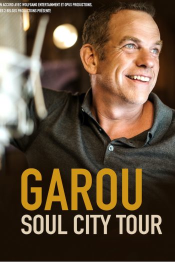 affiche concert Garou