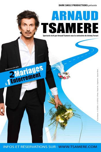 affiche spectacle arnaud tsamère