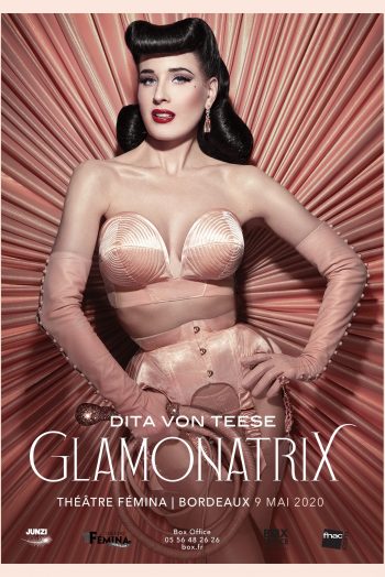 affiche spectacle Dita Von Teese