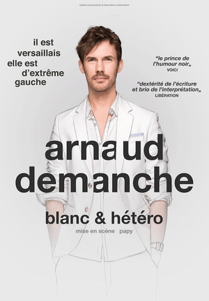 Arnaud Demanche affiche spectacle