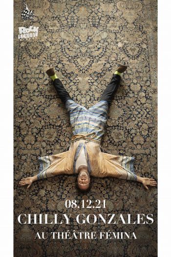 Chilly Gonzales théâtre femina concert affiche